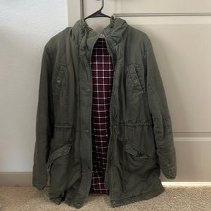 Long Green Winter Coat